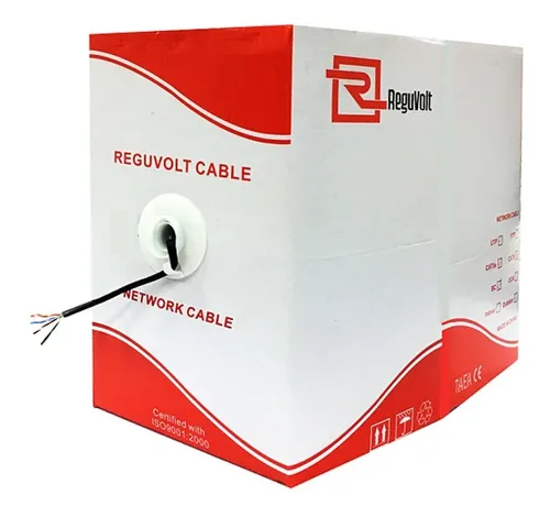 CABLE UTP CAT5E EXTERIOR CCA 305M DOBLE VAINA 