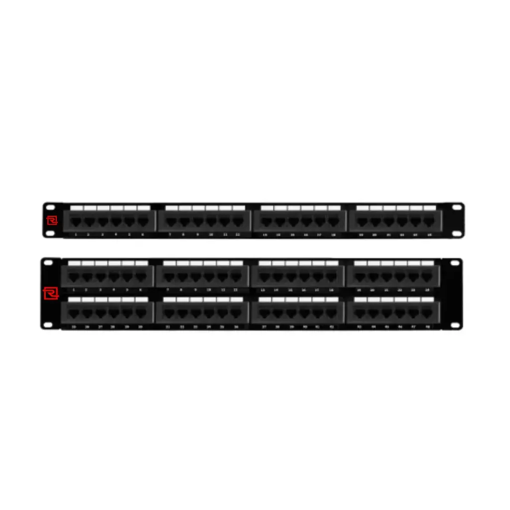 PATCHPANEL 24P RJ45 CAT5E 