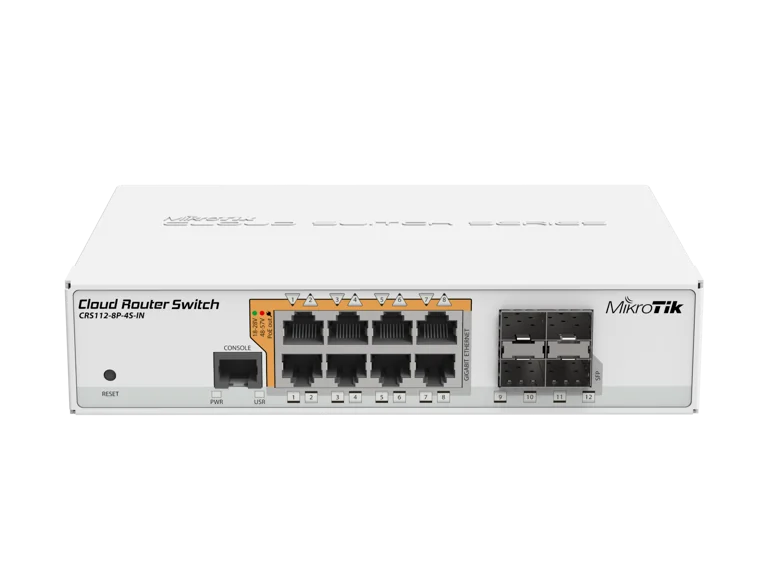 CRS112-8P-4S-IN - ROUTER