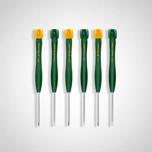 JDSS2B06 - KIT DE DESTORNILLADORES DE PRECISION DE 6 PIEZAS-ACERO CR-V- PUNTAS MAGNETICAS- LONGITUD 50MM- PLANOS SL2.0- SL2.5- SL3.0 + PHILLIPS PH0- PH00- PH000