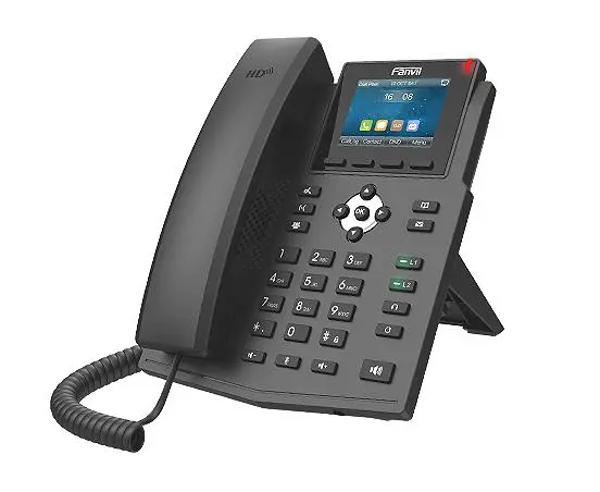 Teléfono SIPx2 Operador Eth:2xGBE PoE