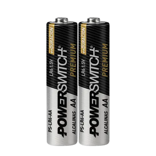 PILAS ALCALINAS AA POWERSWITCH, BLISTER DE 2 PILAS, 1.5V, 2800mAh