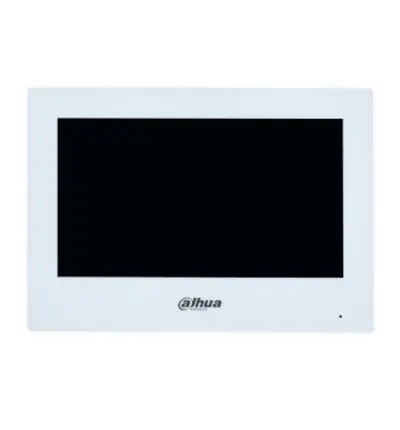 Pantalla Interna IP Plástica 7 Pulgadas Soporta POE Blanco