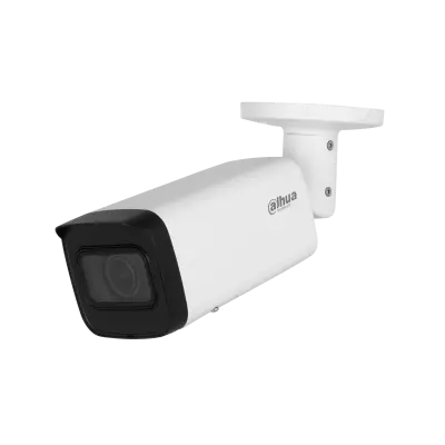 IPC Bullet 8MP IR:60M Lente 2.7-13.5MM WDR Metálico Soporta Tarjeta 256G Built in mic SMD plus IVS (Perimeter Protection)