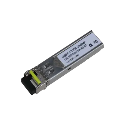Módulo SFP 1,25Gbps SM Tx1550nm Rx1310nm 20Km.