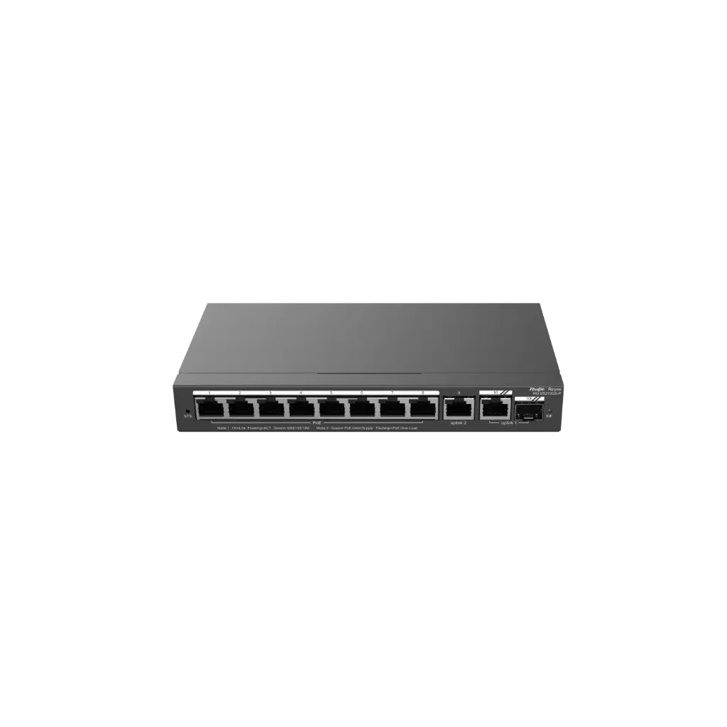 SWITCH DE ESCRITORIO 10/100/1000 + UPLINK, ADM, POE 