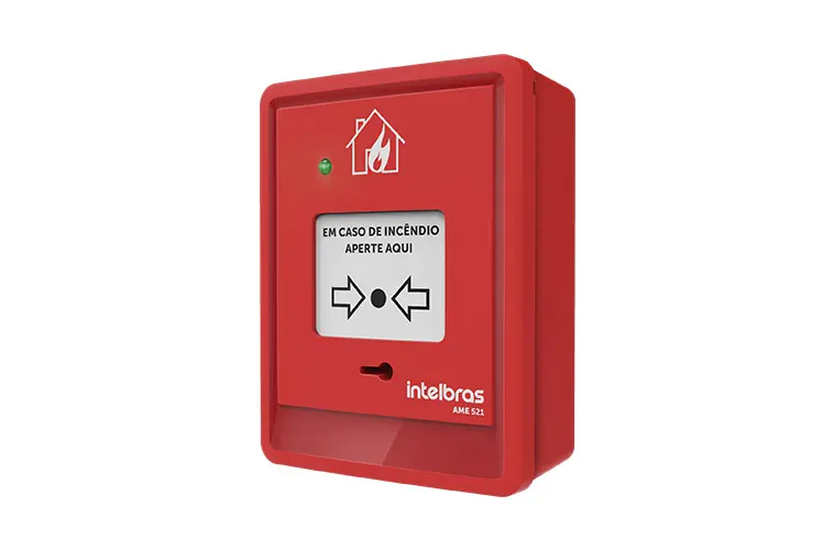 Avisador Manual Direccionable, tension de funcionamiento 12v/24v, Led indicador de funcionamiento y activacion,Proteccion UV, Llave para reiniciar dispositivo.