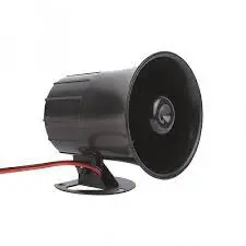 Sirena Exterior tipo exponencial  aliementacion 12v 15W