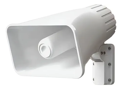 Sirena Exterior tipo nautica exponencial  aliementacion 12v, 130dB, 2 tonos, constante o pulsante.