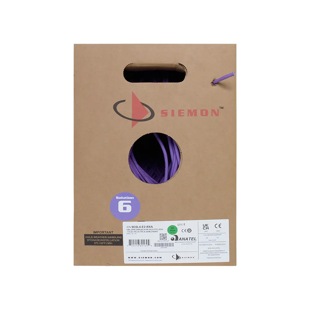 Cable UTP Cat6 LSOH AWG24 (violeta)