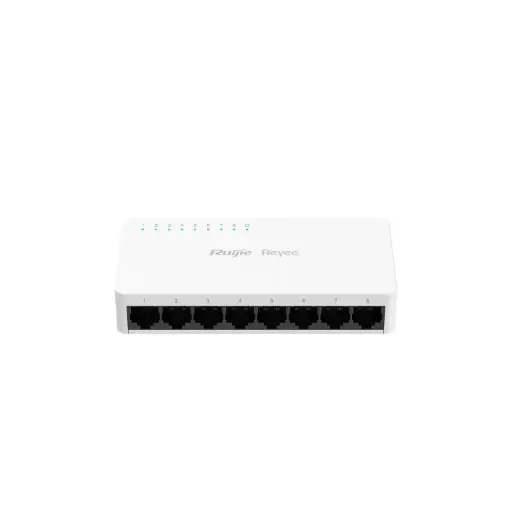[RG-ES08G-L] SWITCH DE ESCRITORIO 10/100/1000, NO ADM, NO POE 