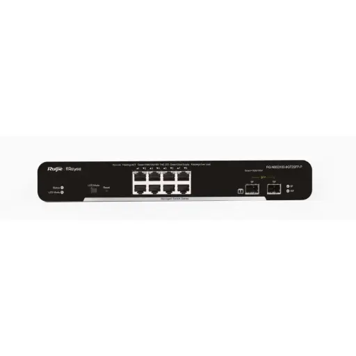 [RG-NBS3100-8GT2SFP-P-V2] SWITCH DE ESCRITORIO 10/100/1000 + UPLINK, ADM, POE 
