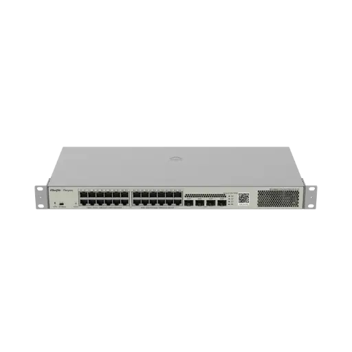 [RG-NBS3100-24GT4SFP-P] SWITCH DE RACK 10/100/1000 + UPLINK, ADM, POE 