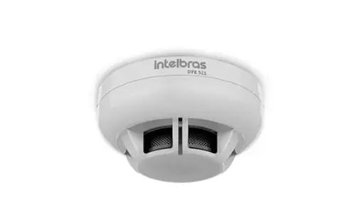 [DFE 523] Detector de Humo Direccionable de 2 Hilos, tension de funcionamiento 24v, Led indicador de funcionamiento y activacion, Bajo consumo de corriente, Base Incluida, Salida auxiliar Led.