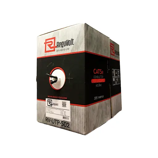 [RV-UTP-502] CABLE UTP CAT5E EXTERIOR 100% COBRE 305M 