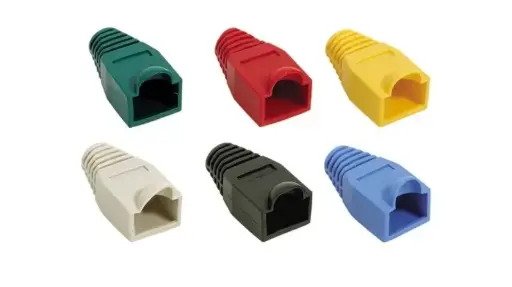 [RV-CAP-R] CAPUCHON RJ45 ROJO x100