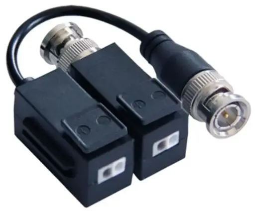 [DS-1H18S/E(C)] BALUN HIKVISION. CON CLIP MULTINORMA TVI AHD CVI Y ANALOGICO HD Y FULL HD CALIDAD PREMIUM