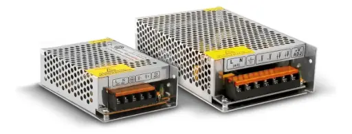 [F12V-15A-M] FUENTE SWITCHING 12VDC | 15A IDEAL PARA ALIMENTAR VARIAS CAMARAS (GABINETE ALUMINIO CON BORNERA)