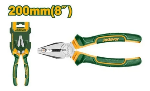 [JDPL1C08] JDPL1C08- PINZA UNIVERSALES 200MM MANGO BICOLOR ERGONOMICO