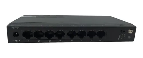 [CY-S108] SWITCH ETHERNET 8 BOCAS CYGNUS 1GB NO-POE CON FUENTE