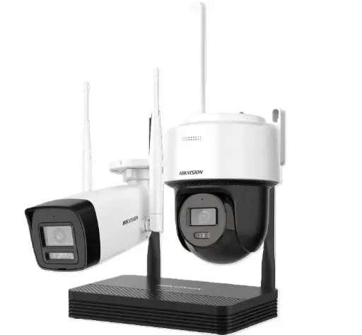 [DS-J142I/NKS422W03H] EasyLink - 1x bullet exterior 2mpx + 1 PT exterior 2mpx