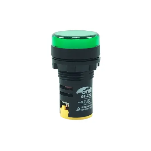 [GF-22G] INDICADOR LED VERDE 22MM