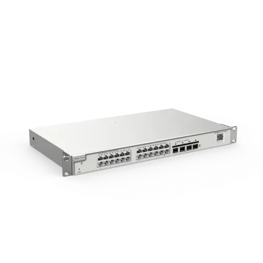 [RG-NBS5500-12XS] Switch layer 3 12 puertos SFP+ 10G Puertos 10G ultrarrápidos que liberan el máximo rendimiento de los puntos de acceso Wi-Fi 7 Funciones avanzadas de capa 3: VCS, enrutamiento estático, RIP, OSPF, servidor DHCP, etc. Múltiples políticas de seguridad protegen su red