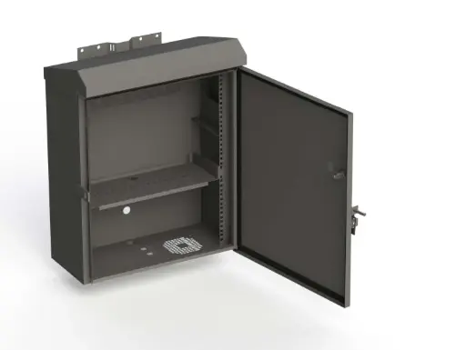 [GE1545] GABINETE ESTANCO 15U X 450 MM DE PROF