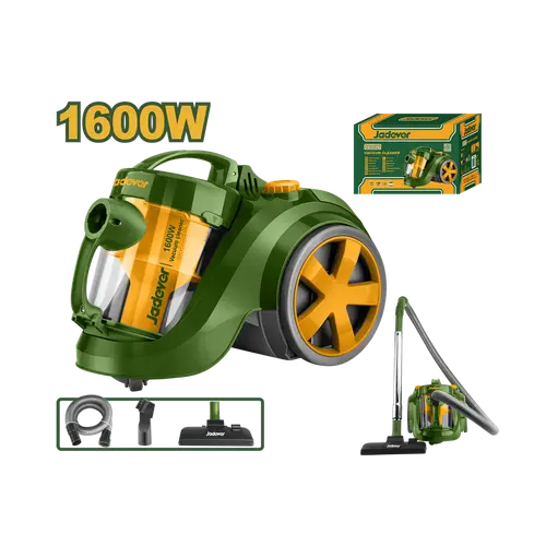 [JDVR6520-4] ASPIRADORA : 220V-240V POTENCIA: 1600W POTENCIA DE SUCCIÓN: 260 ~ 330W CAPACIDAD: 1.8L CON REB DE CABLE AUT FILTRO HEPA FLUJO DE AIRE: 2.0~2.3 M³/MIN VACÍO (KPA): ≥20 KPA