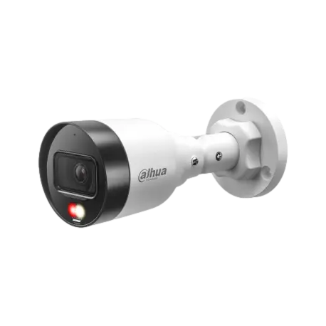 [IPC-HFW1439S1P-A-LED-0280B-S6] IPC Bullet 4MP IR:20M LF:2,8mm. WDR Metálico y Plástico Mixto Full Color Built in mic soporta human detection 