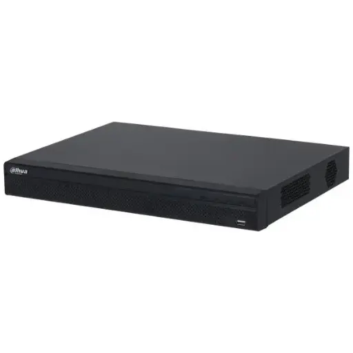 [NVR2216-4KS3] NVR de 16C Soporta 2 HDDs Smart H.265+ SMD  6-channel 1080p@30 fps decodificación Metálico