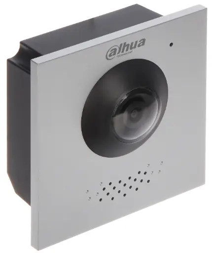[VTO4202F-P-S2] Apartment VTO Aluminio 2MP Cámara IK07 & IP65 POE Modular Design