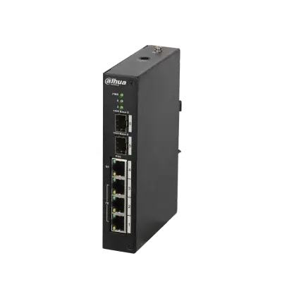 [PFS3206-4P-96] Unmanaged Hardened Switch de 6 Puertos con 4 Puertos FOE 96W